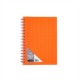 Meeco Neon Notebook A5 Orange