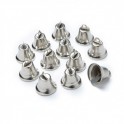 Silver Liberty Bells 15mm 50's