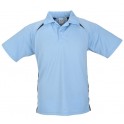 Splice Kids Golf Shirt White & Navy