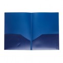 Meeco A4 2 Pocket Folder Blue