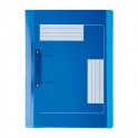 Meeco Accessible File PP With Silk Screened Front Blue