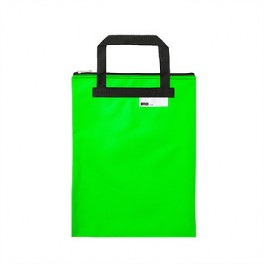 Meeco Book Carry Bag Nylon 380mm x 290mm Neon Green