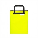 Meeco Book Carry Bag Nylon 380mm x 290mm Neon Yellow