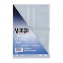 Meeco A4 Business Card Sleeves Clear 10s