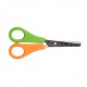 Meeco Scissors 130mm Scholastic Left Handed Neon Orange & Green