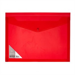 Meeco A4 Carry Folder Expandable Red