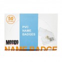 Meeco Name Badges PVC 50s