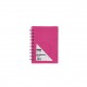 Meeco A6 Notebook 80pg Creative Collection Pink