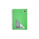 Meeco A6 Notebook 80pg Neon Green
