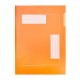 Meeco A4 Premier Folder Executive Orange 10s