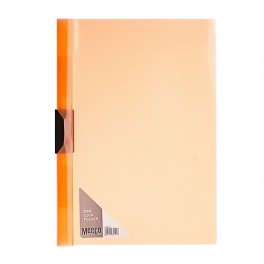Meeco A4 Side Lock Folder Orange