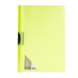 Meeco A4 Side Lock Folder Yellow