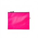 Meeco A4 Zip Book Bag Nylon Pink
