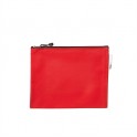 Meeco A4 Zip Book Bag Nylon Red