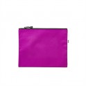 Meeco A4 Zip Book Bag Nylon Violet