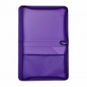 Meeco A4 Zip File Case Violet