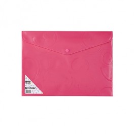 Meeco Creative Collection A4 Carry Folder Pink