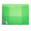 Meeco Elastic A4 Carry Folder Neon Green