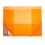 Meeco Elastic A4 Carry Folder Neon Orange
