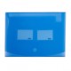 Meeco A4 Expanding File 12 Division Translucent Blue
