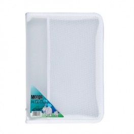 Meeco A4 Zip File Case Clear