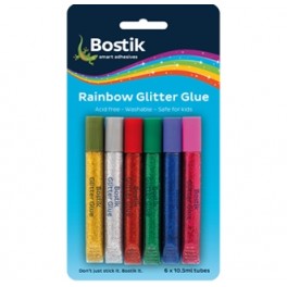 Bostik Rainbow Glitter Glue 6's