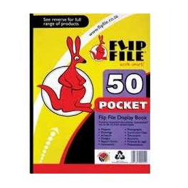 Flip File A4 50 Pocket