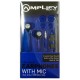 Amplify Vibe Series Earphones Black & Grey
