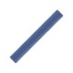 Flexi Ruler 30cm Navy Blue