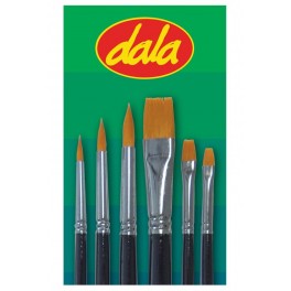 Dala Gold Brush Set of 6 759/756