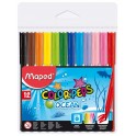 Maped Color'Peps Ocean Felt Tip Pens 12s