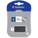 Verbatim Store & Go Hi Speed Pinstripe USB 16GB Black