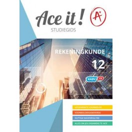 Ace It! Accounting Grade 12 (Afrik) 9781920356620