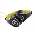 Amplify Headphones With Mic Series Low Ryders Black & Lime
