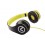 Amplify Headphones With Mic Series Low Ryders Black & Lime