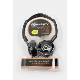 Amplify Symphony Headphones With Mic Black