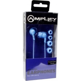 Amplify Pro Jazz Series Earphone No Mic Blue
