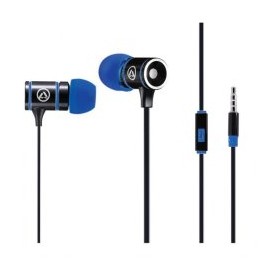 Amplify Pro Load Series Earphones With Mic Black & Blue