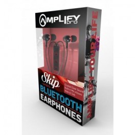 Amplify Pro Skip Series Bluetooth  Earphones Black & Red
