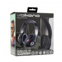 Volkano Impulse Series Headphones With Mic Black
