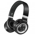 Volkano Lunar Series Bluetooth Headphones Black & Silver