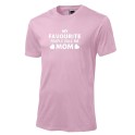 My Favourite People Call Me Mom T-Shirt Pink