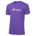 Mommy Since YYYY Personalised T-Shirt Purple