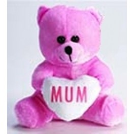 Teddy with MUM Heart