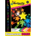 Butterfly A4 Board Pad - Fluorescent - 50 pg