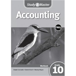 Study & Master Accounting Workbook Grade 10 9781107607873