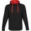 US Basic Mens Solo Hooded Sweater - Red