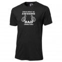 This is What an Awesome Dad Looks Like Shirt Black