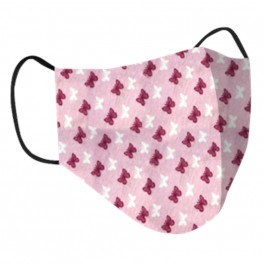 Clinic Gear Girls Printed Reusable Protective Face Masks Bows