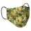 Clinic Gear Ladies Printed Reusable Protective Face Masks Yellow Floral